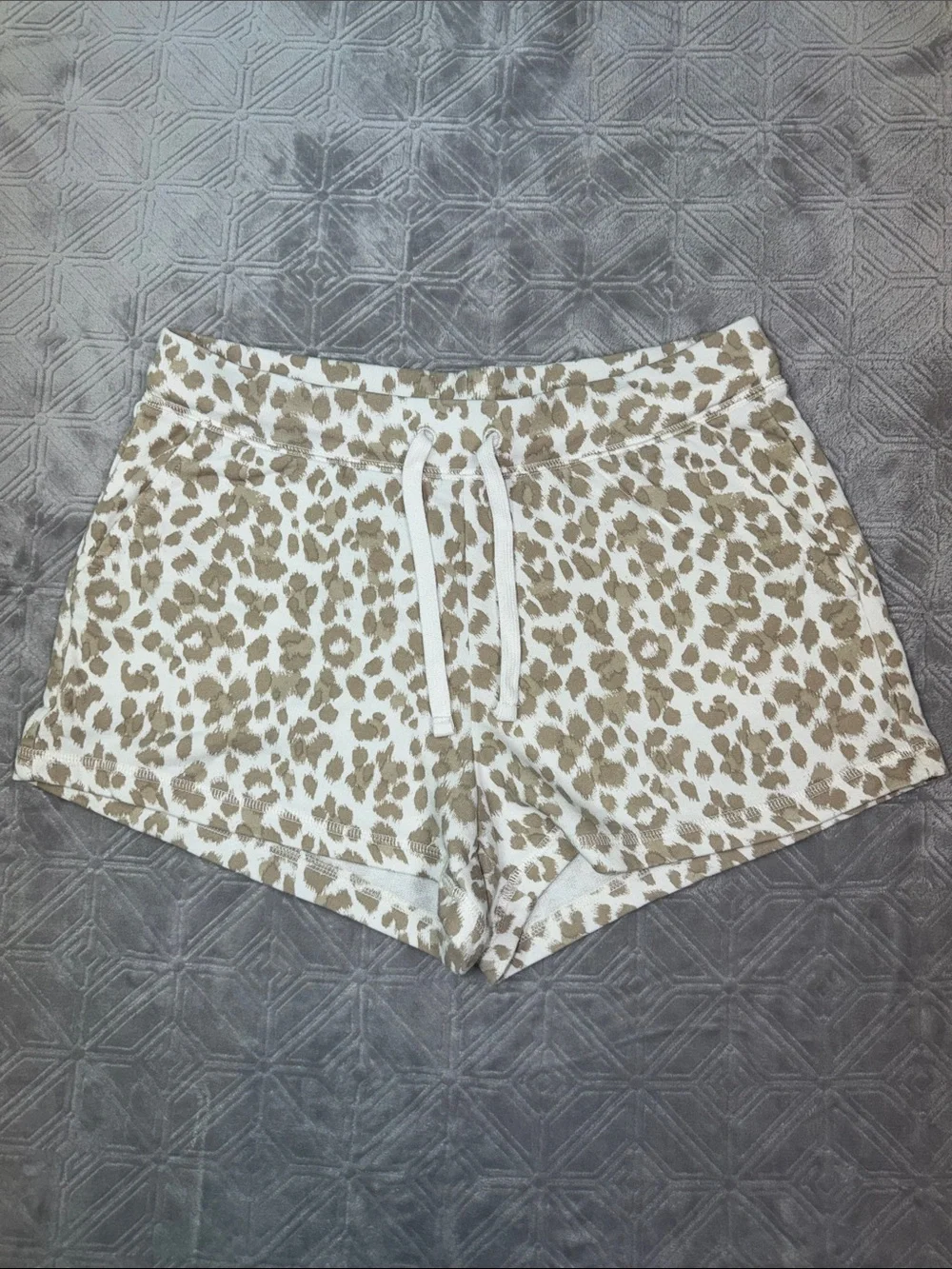 Old Navy Leopard Print Drawstring Lounge Shorts